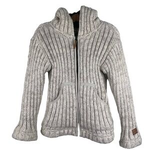100% Wool Ribbed Hoodie by Kyber